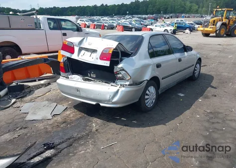 1999 Honda Civic Lx из США, поврежденный, VIN 1HGEJ6670XL058940
